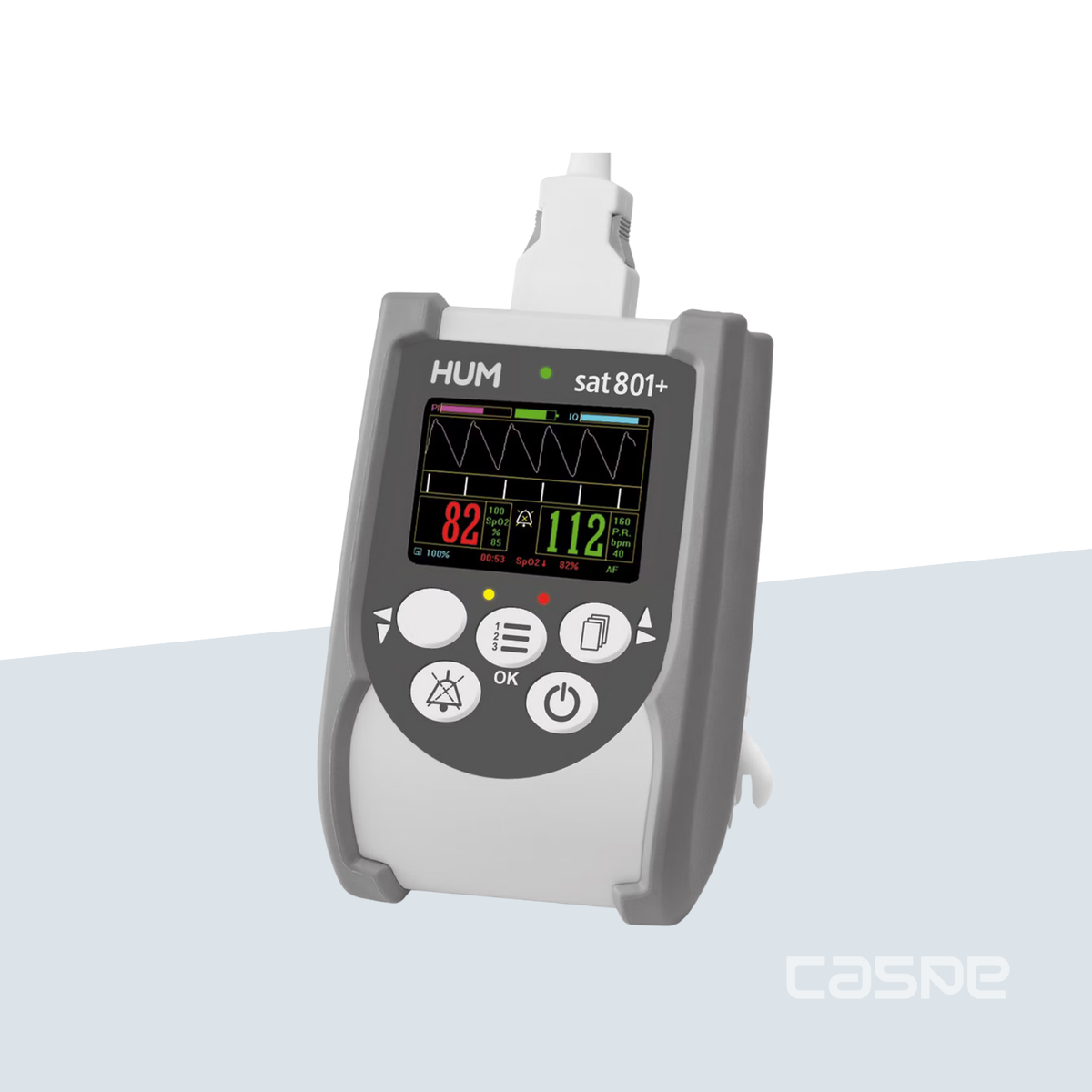 AEROCHECK MASIMO Oxymètre de pouls Sat 801+ avec écran TFT couleurs