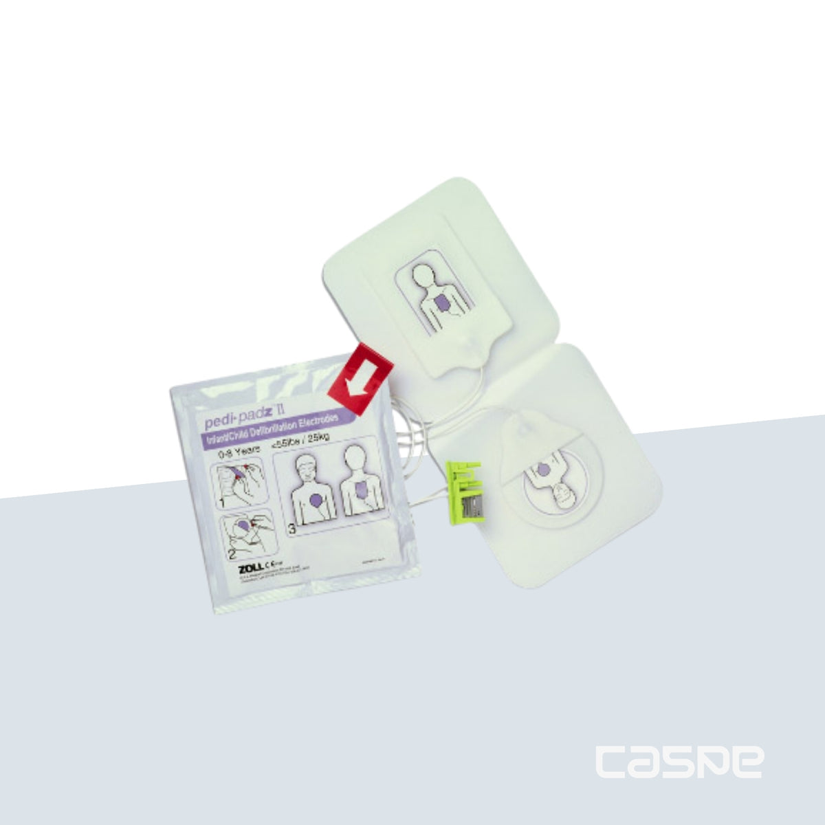 ZOLL Paire Electrodes pédiatrique ZOLL PEDI PADZ II