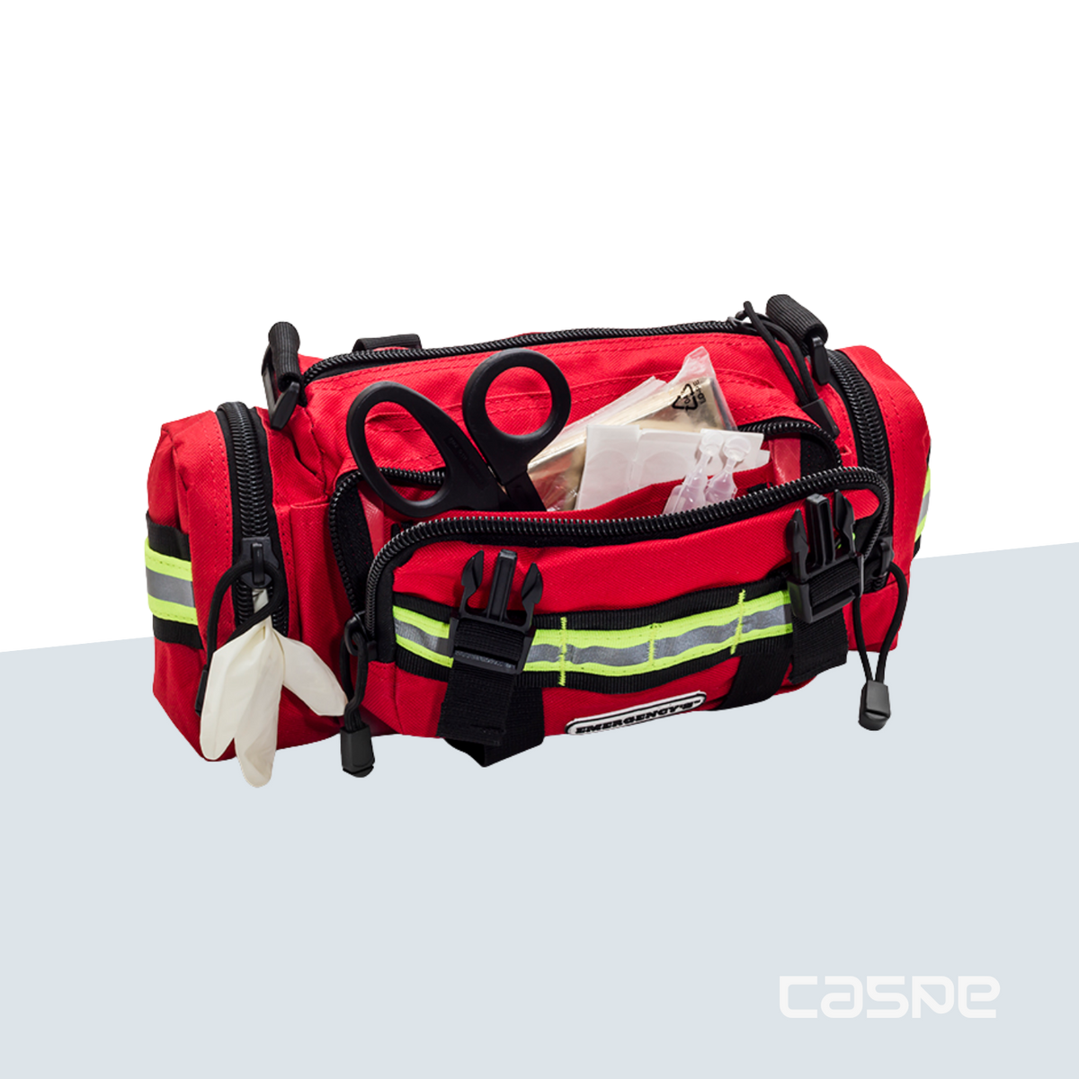 EMERGENCY'S Sac d'urgence à bandoulière EM13.007 Rouge