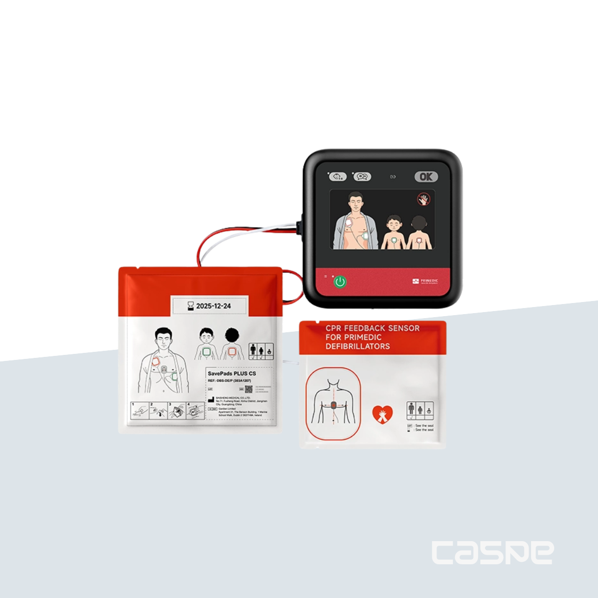 PRIMEDIC Défibrillateur HeartSave myPAD Sans écran / Aide à la RCP